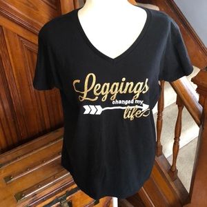 Black Graphic Teeshirt Sz 3X